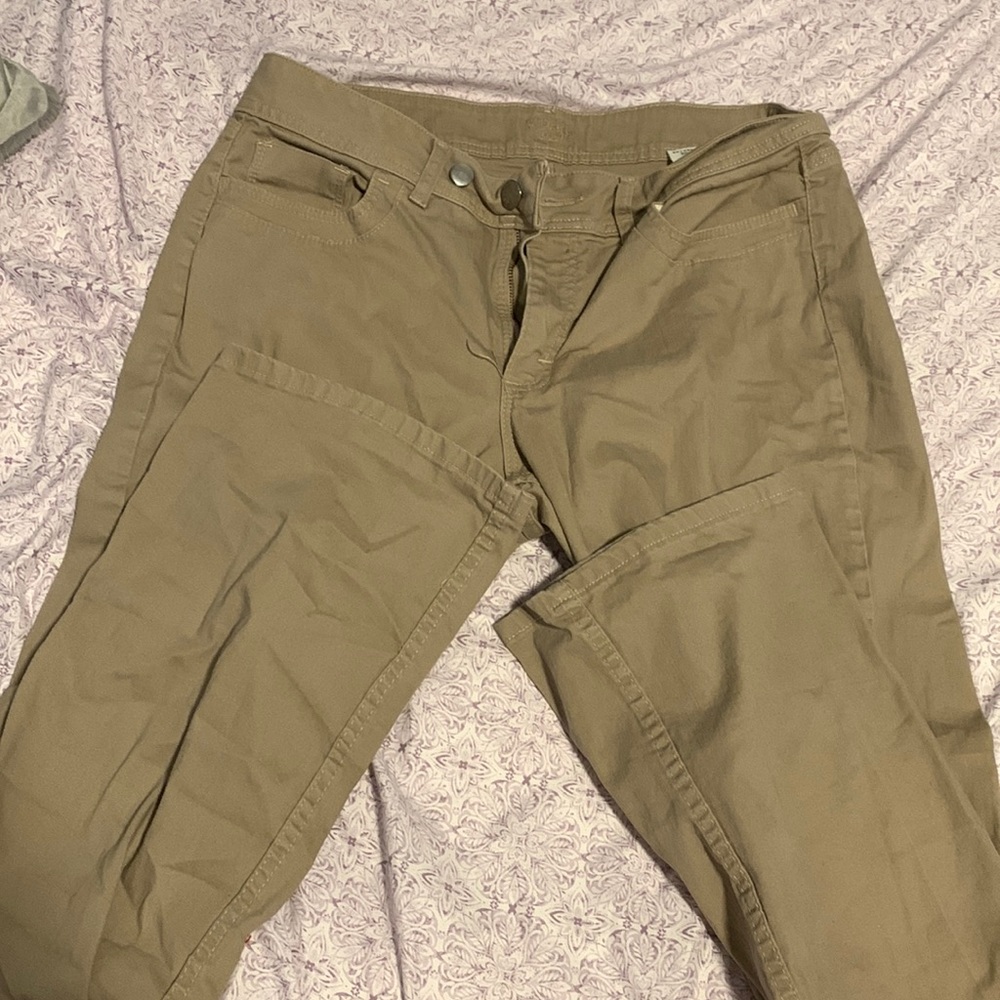 tan jeans
